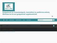 Tablet Screenshot of cosmaped.hu